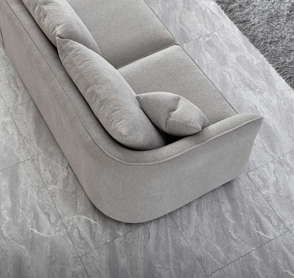 Arkfuture Rubin Corner Chaise in Pebble Boucle