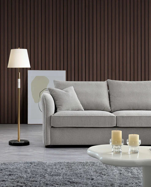 Arkfuture Rubin Corner Chaise in Pebble Boucle