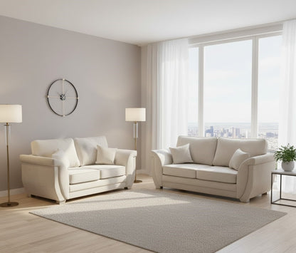 Amalfi 3 Plus 2 Seater Sofa in Plush Velvet Fabric