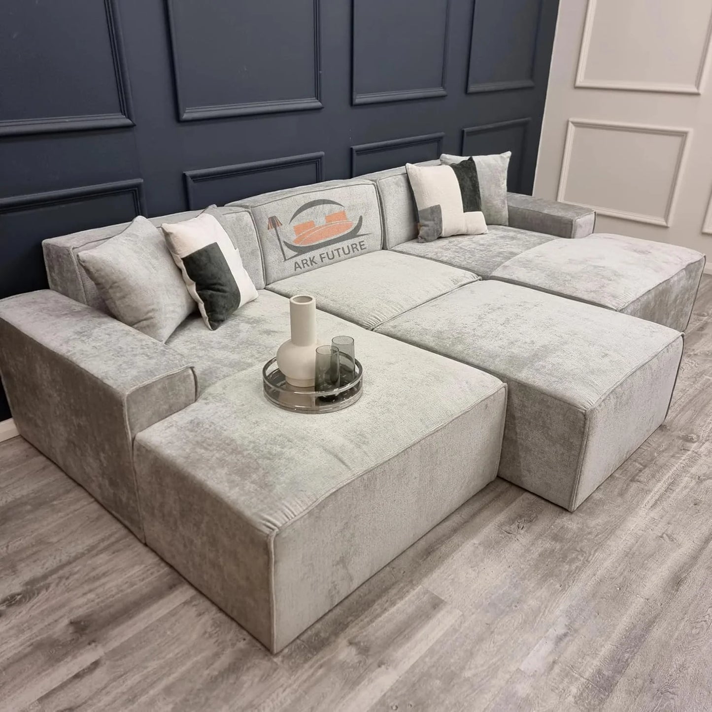 Atlanta Modular Sofa – U Shape Combination, Modern Sectional Couch