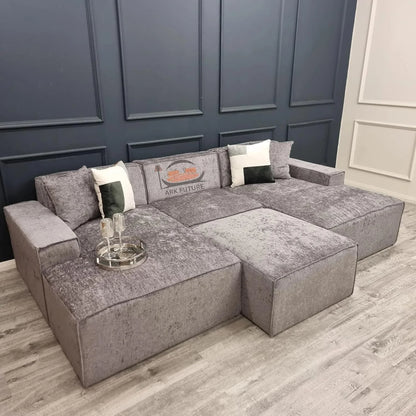 Atlanta Modular Sofa – U Shape Combination, Modern Sectional Couch