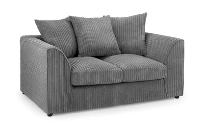 Bounty Luxury Modern Lounge 3+2 Seater Sofa In Jumbo Fabric