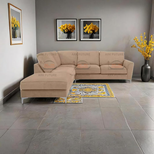 Sovereign Classic Fabric Corner Sofa – Modern L-Shaped Couch