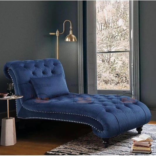 Siena Italian Chesterfield Blue Velvet Sofa – Tufted, Luxurious & Comfortable