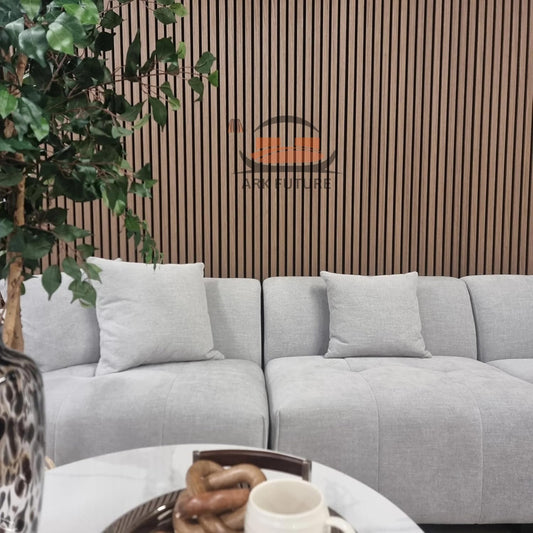 Acoustic Slatted Wall Panels - Real Wood