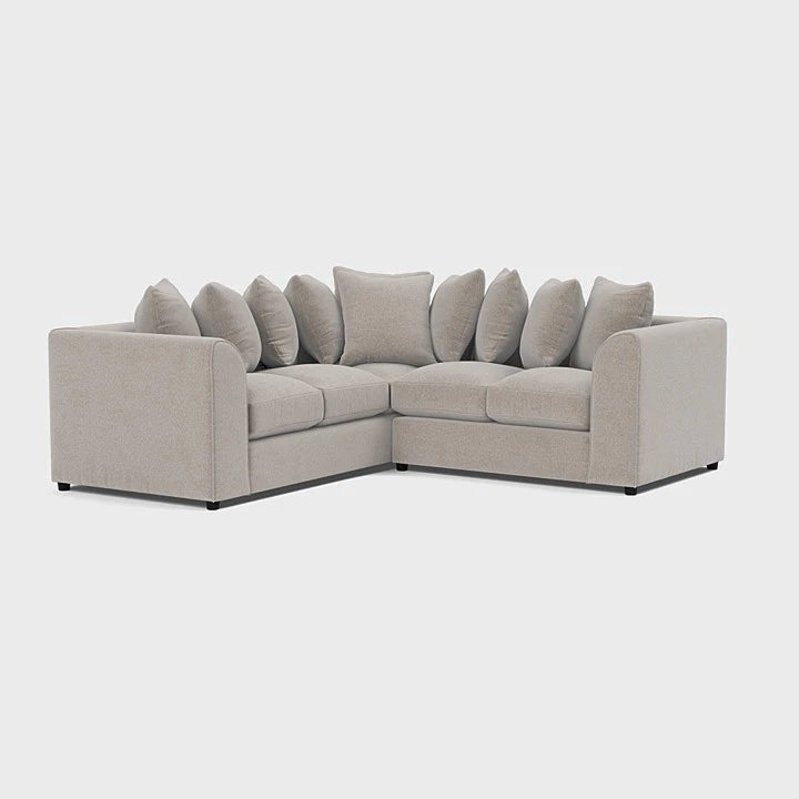 Elmora Wave Luxury Modern Corner Sofa