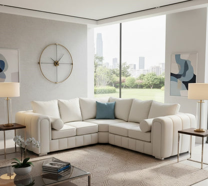 Elphaba Sofa in Plush Velvet Fabric