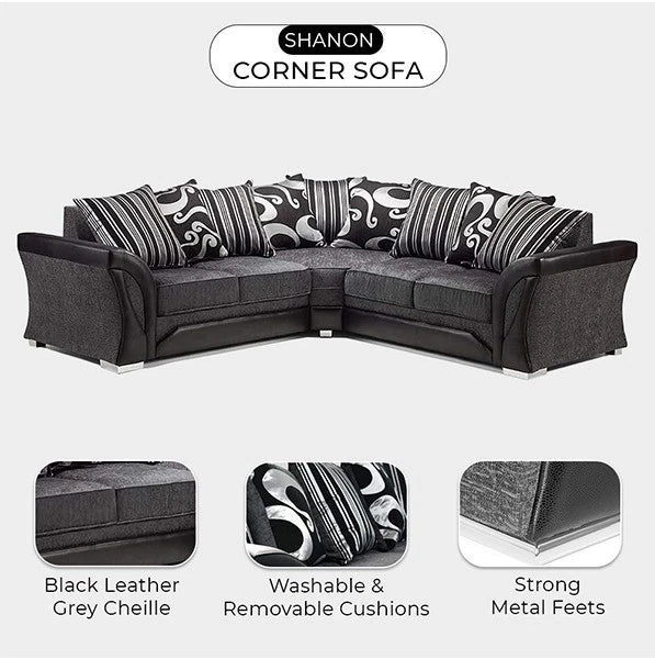 Grand Axis Modern Corner Sofa