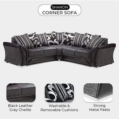 Grand Axis Modern Corner Sofa