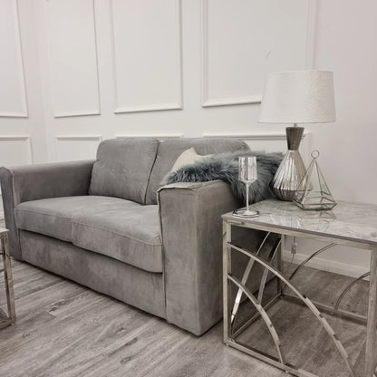 Hudson 3 & 2 Seater Sofa with Fixed Back Cushion