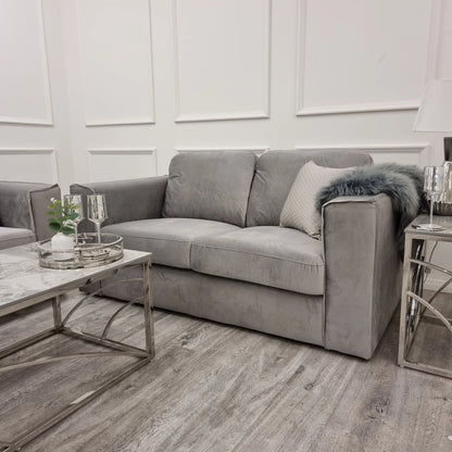 Hudson 3 & 2 Seater Sofa with Fixed Back Cushion