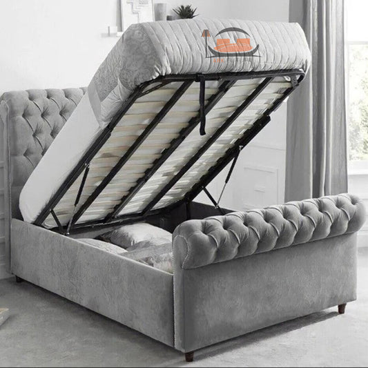 Inaya Chesterfield Bed Frame
