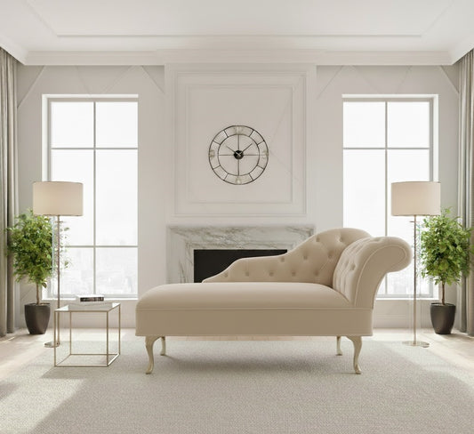 Lucian 2 Seater Tufted Lounge & Chesterfield Accent Sofa with both Right/Left Chaises