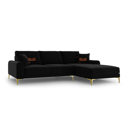 Endure L Shape Sofa in Plush Velvet in Right and Left Corner Options