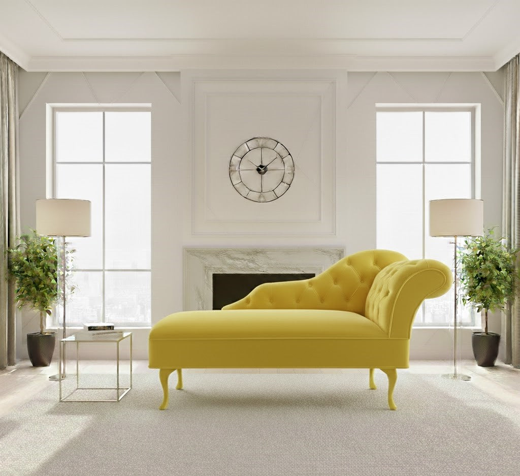 Lucian 2 Seater Tufted Lounge & Chesterfield Accent Sofa with both Right/Left Chaises