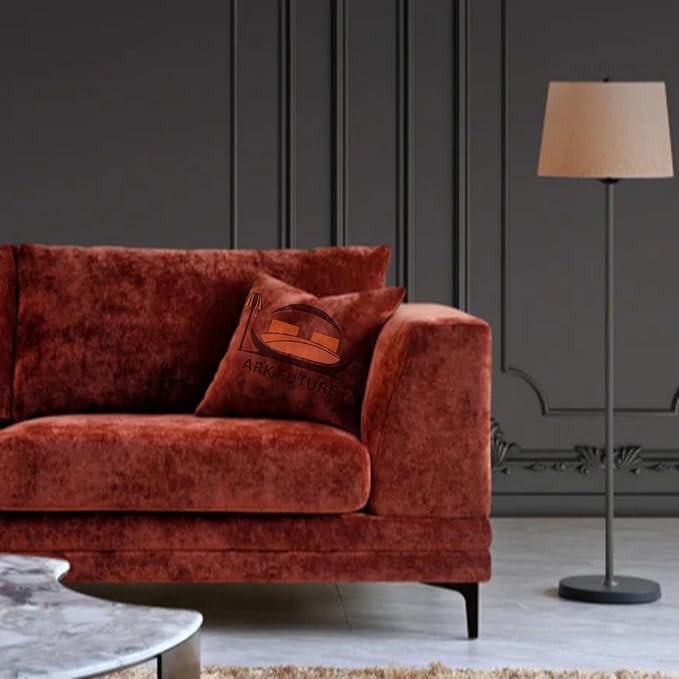 Lenox Modern Velvet Sofa Set Elegant Living Room Furniture(3+2_Seater )