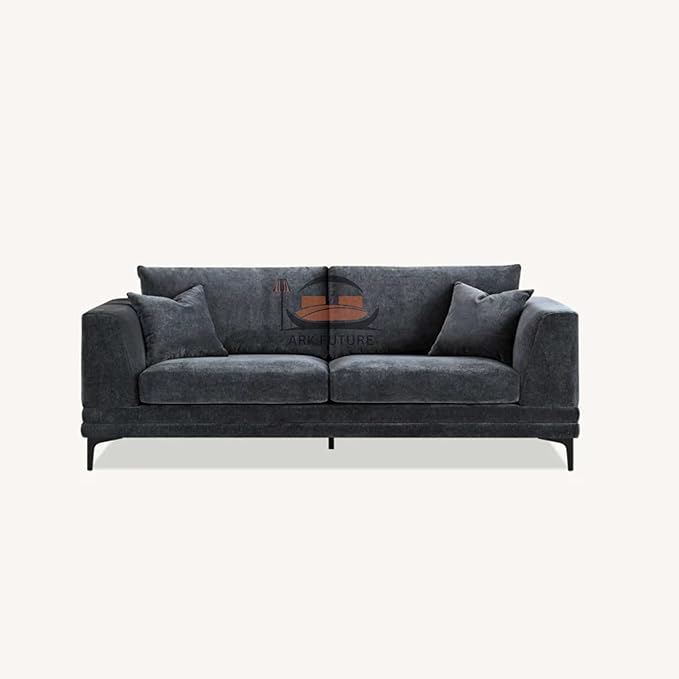 Lenox Modern Velvet Sofa Set Elegant Living Room Furniture(3+2_Seater )