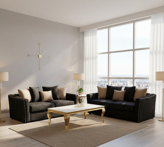 Lincoln 3+2 Sofa Set with Modern Design & Comfort