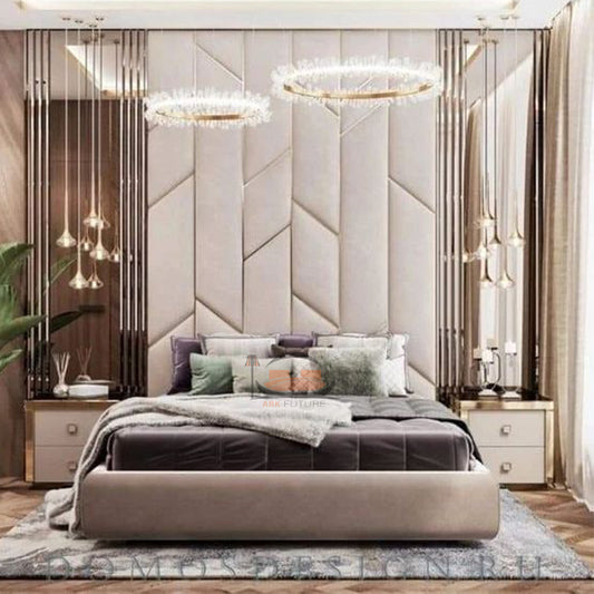 Maddox Bed Frame With Elegant Headboard