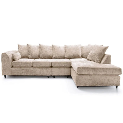 Noble Arc Right-Hand Chaise L-Shaped Sofa