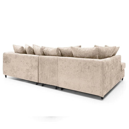 Noble Arc Right-Hand Chaise L-Shaped Sofa