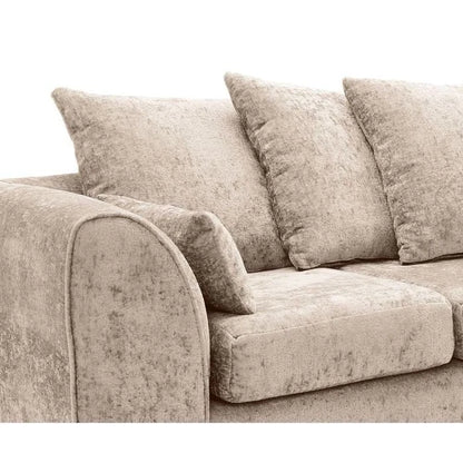 Noble Arc Right-Hand Chaise L-Shaped Sofa