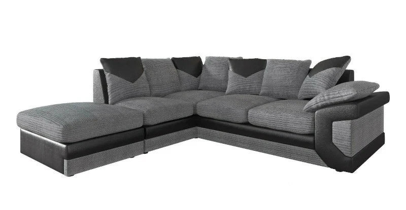 Norwood Bliss L-Shaped Lef-Hand Chaise Sofa Jumbo Fabric