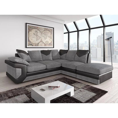 Norwood Bliss L-Shaped Lef-Hand Chaise Sofa Jumbo Fabric