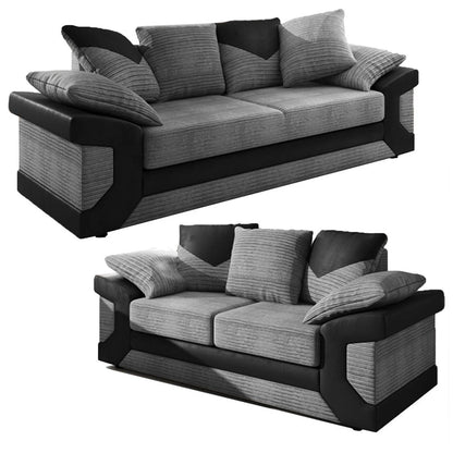 Norwood Bliss L-Shaped Lef-Hand Chaise Sofa Jumbo Fabric