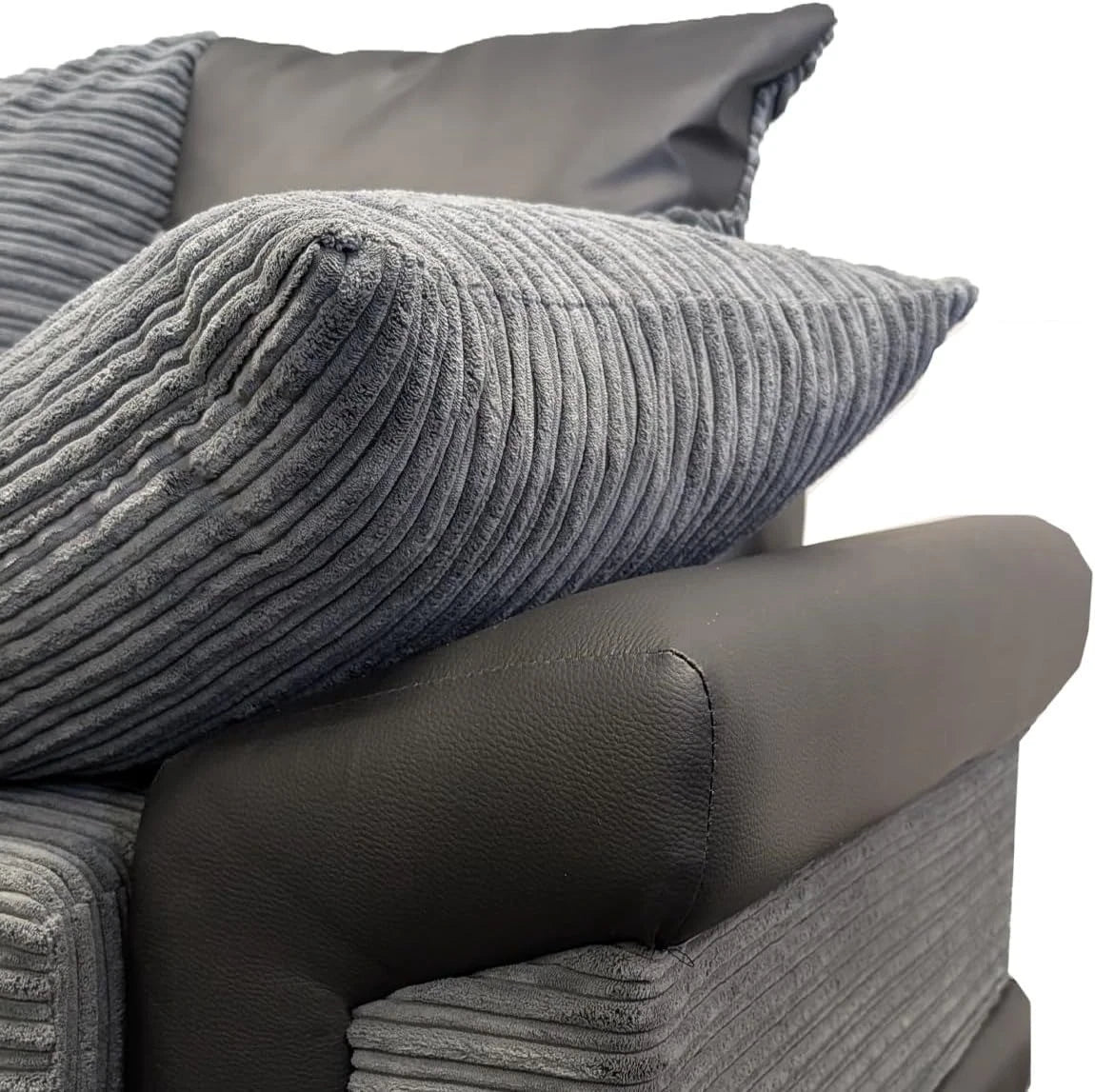 Norwood Bliss L-Shaped Lef-Hand Chaise Sofa Jumbo Fabric