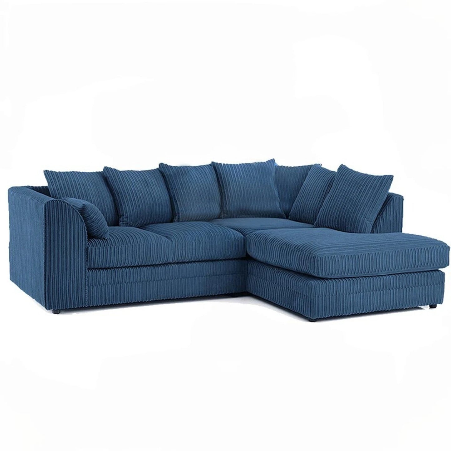Oak Pavilion Right-Hand Chaise L-Shaped Sofa In Jumbo Fabric