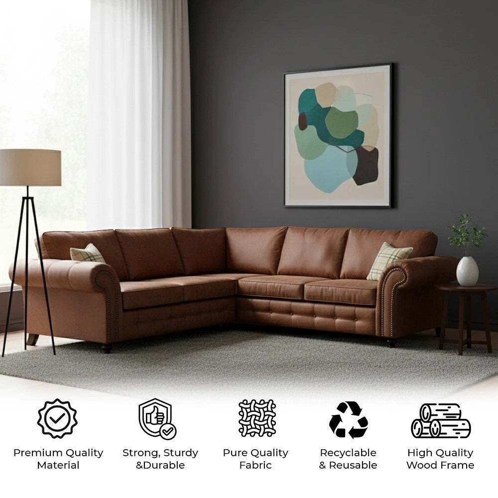 Prime Loft Elegant Corner Sofa