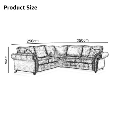 Prime Loft Elegant Corner Sofa