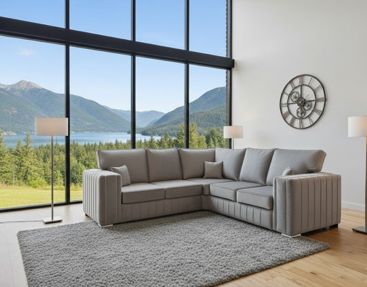 Pearl Sofa in Plush Velvet Fabric