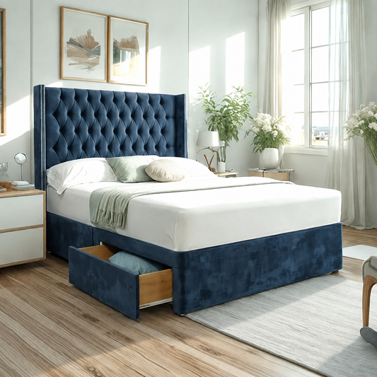 Morroco Winged Divan Bed