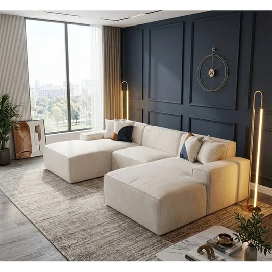 Atlanta Modular Sofa – U Shape Combination, Modern Sectional Couch