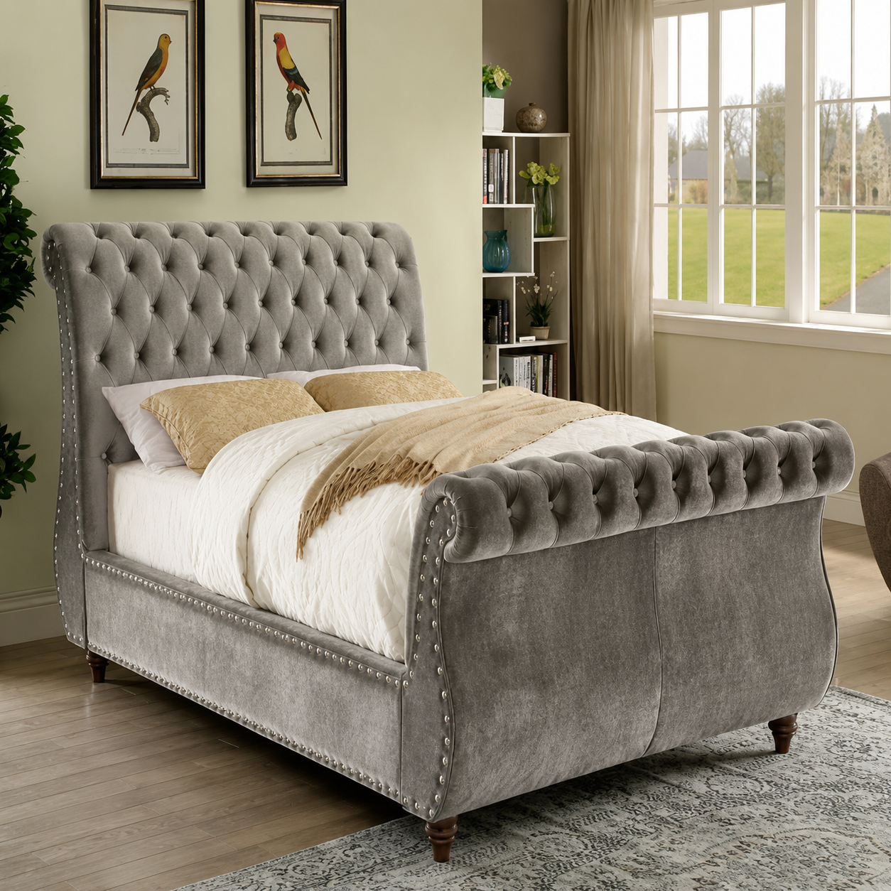 Argos Swan Bed Frame