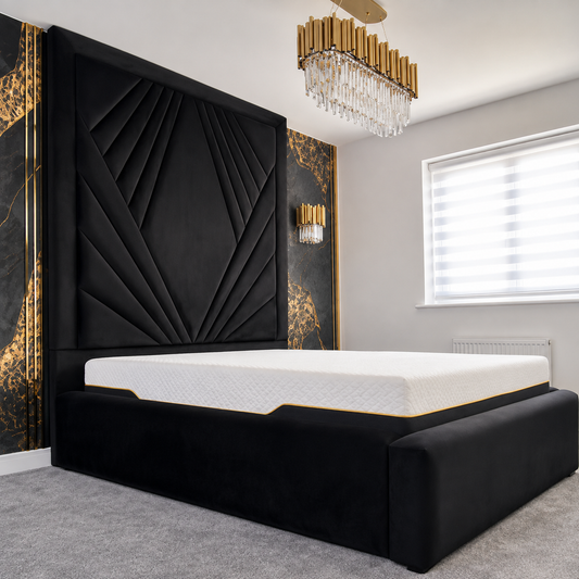 Paxton Bed Frame With High Headboard