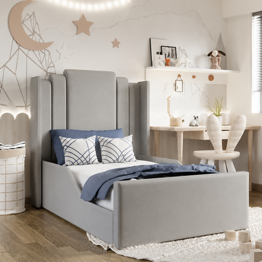 Jasper Grey Bed For Kids