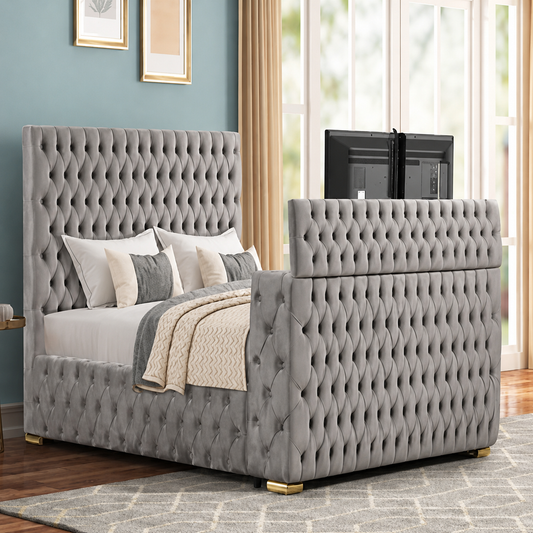 DreamScreen TV Bed Frame