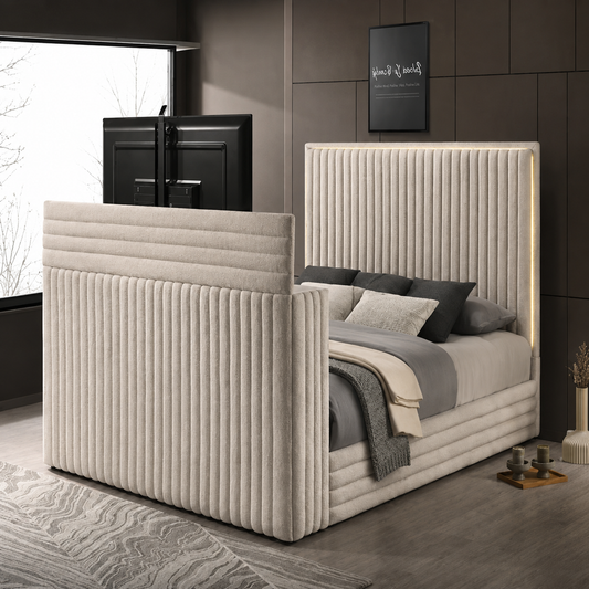 LuxeVision TV Bed Frame