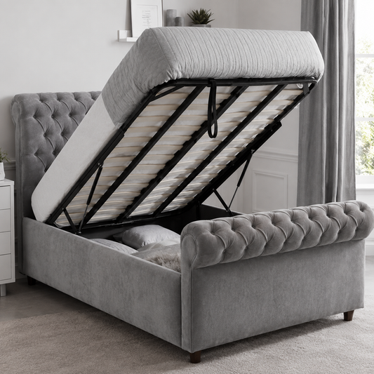Inaya Chesterfield Bed Frame