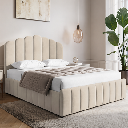 Edwardian Gas Lift Ottoman Bed Frame