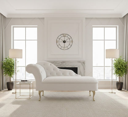 Lucian 2 Seater Tufted Lounge & Chesterfield Accent Sofa with both Right/Left Chaises