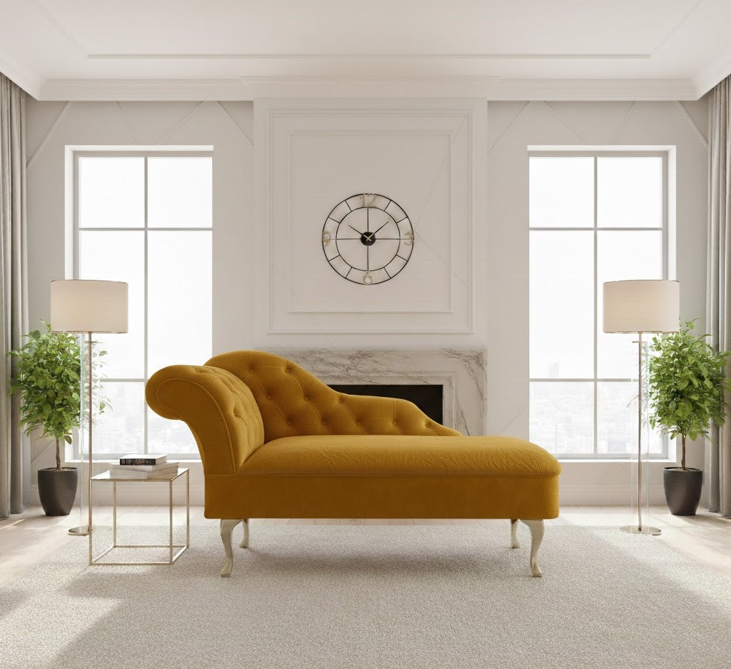 Lucian 2 Seater Tufted Lounge & Chesterfield Accent Sofa with both Right/Left Chaises