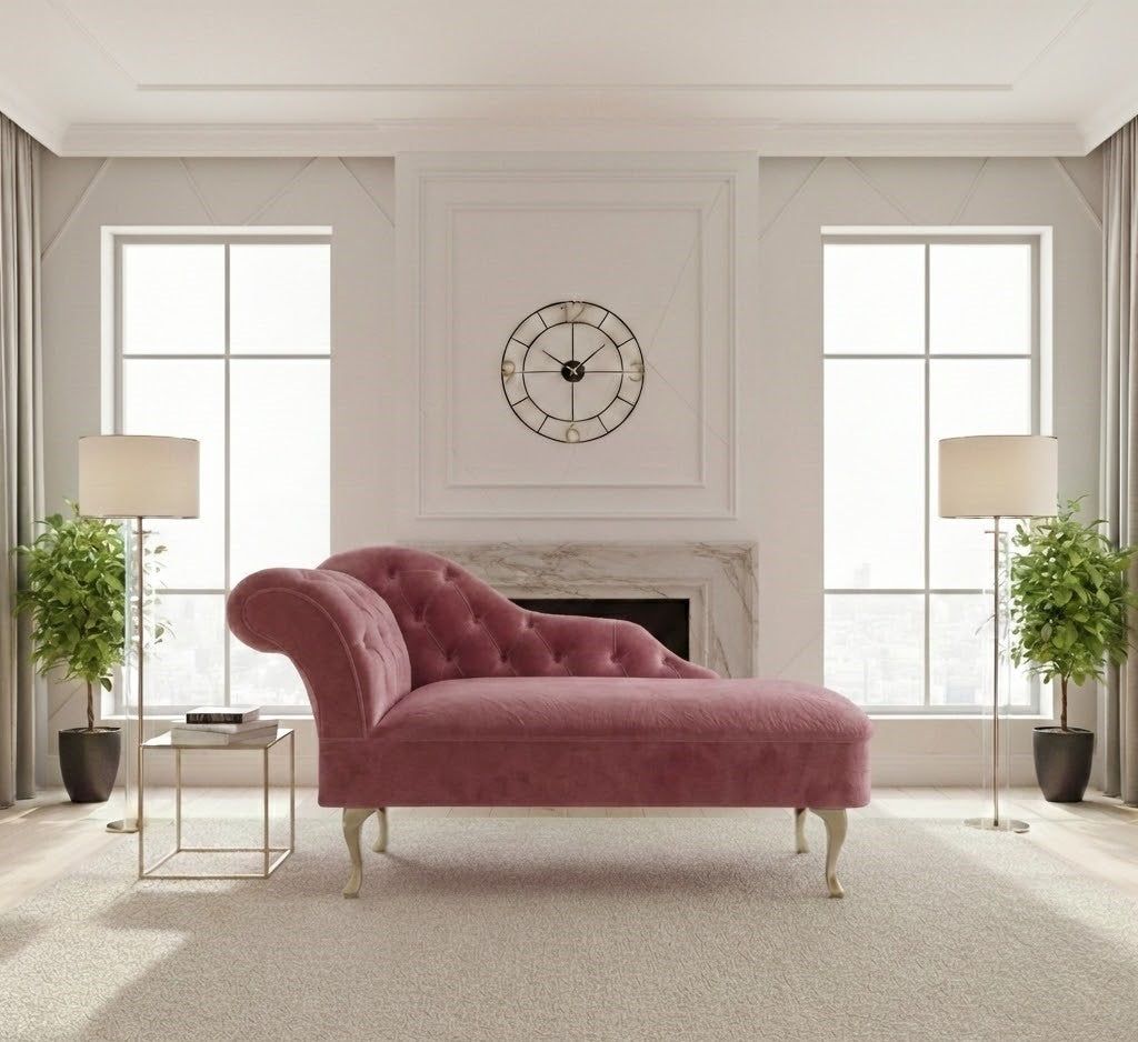 Lucian 2 Seater Tufted Lounge & Chesterfield Accent Sofa with both Right/Left Chaises