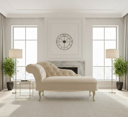 Lucian 2 Seater Tufted Lounge & Chesterfield Accent Sofa with both Right/Left Chaises