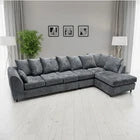 Stone Aura Right-Hand Chaise L-Shaped Sofa