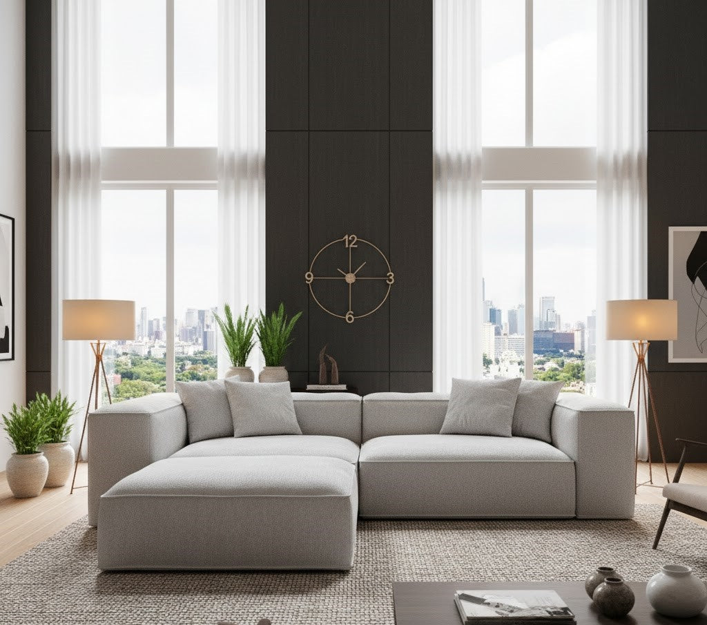 Sammy Corner Sofa in Right and Left Corner Option