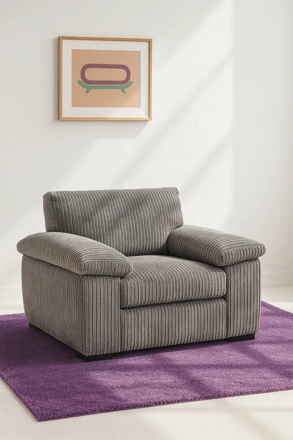 Stonehill Calm Modern Lounge 3+2 Setarer Sofas In Jumbo Fabric